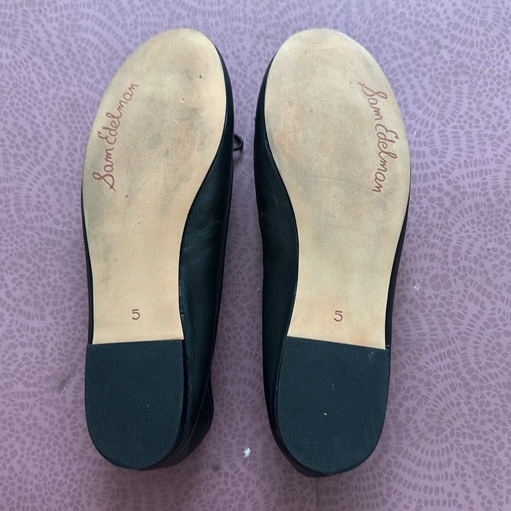 Sam Edelman Women’s Felicia Flats, Black, 5M - Picture 4 of 5